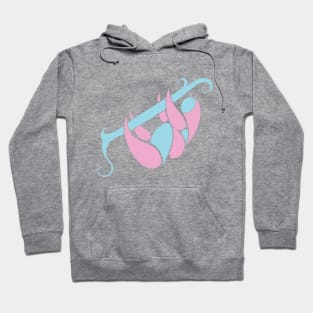 Cotton Candy Sloth Hoodie